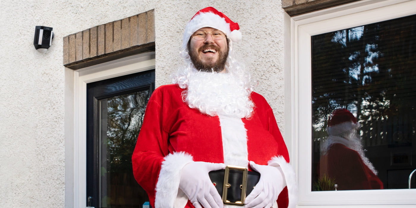 Santa returns to Galashiels.