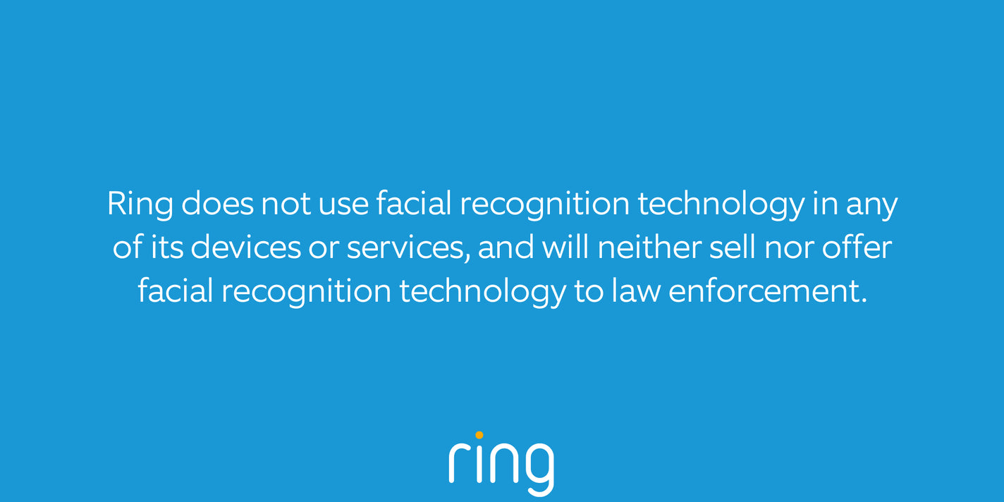 Ring’s Stance on Facial Recognition Technology