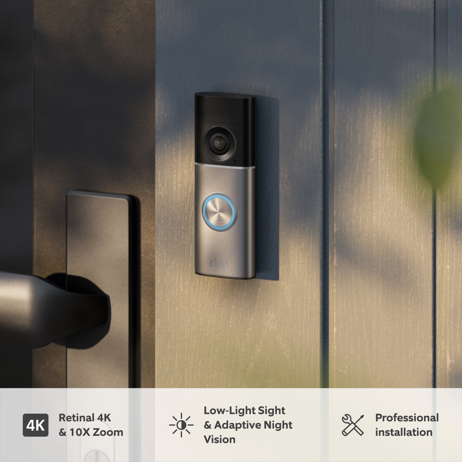 Wired Video Doorbell Pro POE Doorbell Camera – Ring