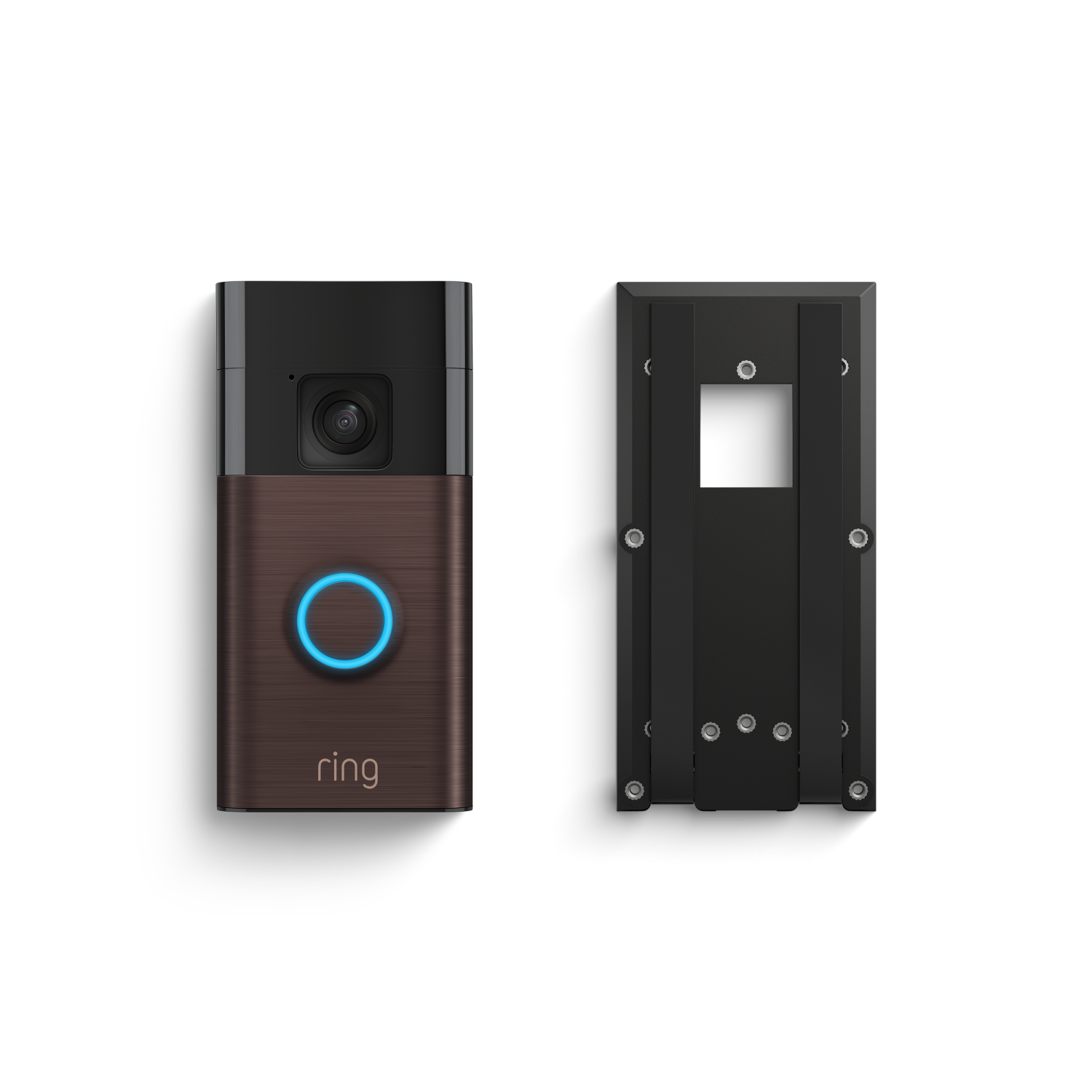 Battery Video Doorbell + NoDrill Mount Ring
