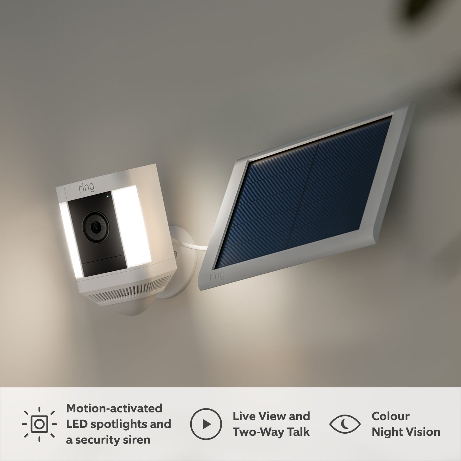 3-Pack Spotlight Cam Plus Solar – Ring