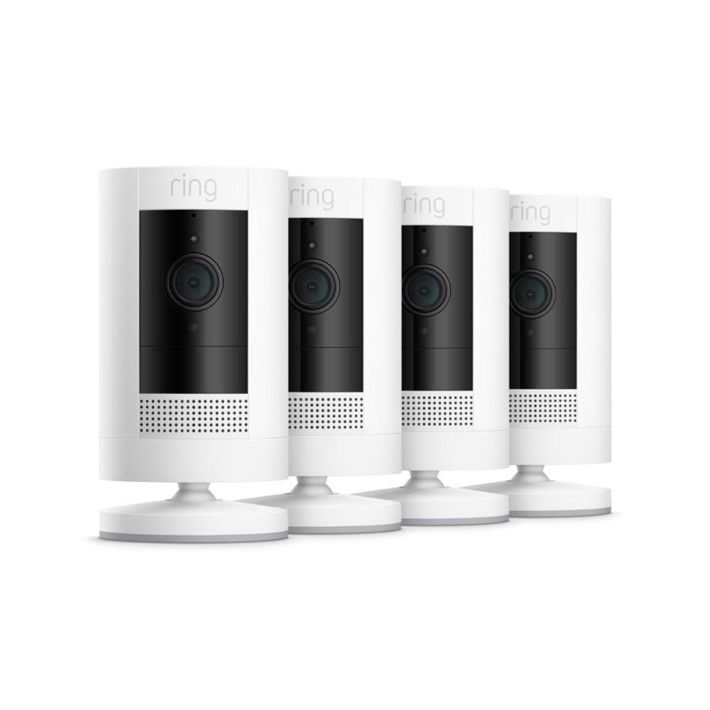 4-Pack Outdoor Security Camera | Stick Up Cam Battery