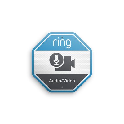 Security Doorplate Sign