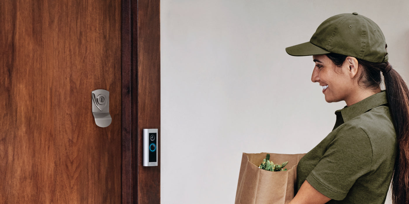 Can’t Get to the Door? Now Your Ring Video Doorbell Answers for You.