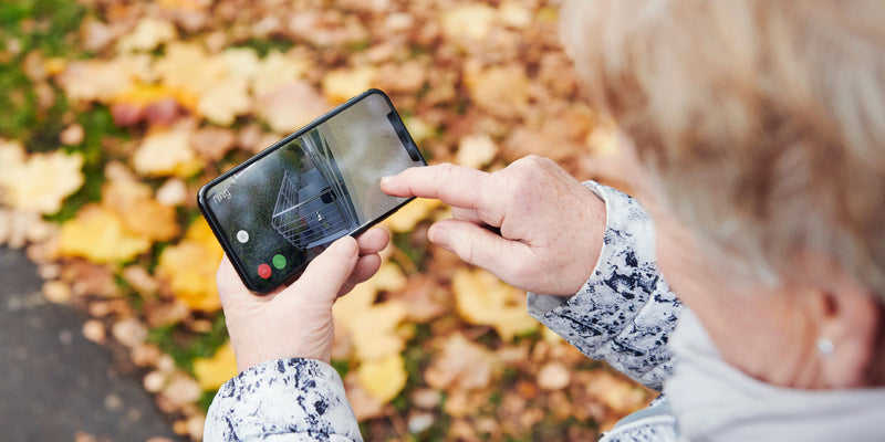 Cameras for elderly store parents