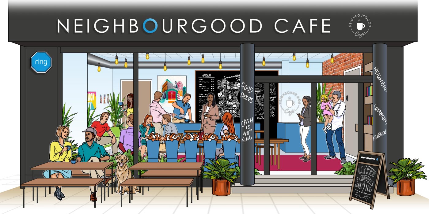Everyone is welcome at the NeighbourGood Café.