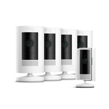 4-Pack Outdoor Camera Battery + Indoor Camera (2nd Gen)
