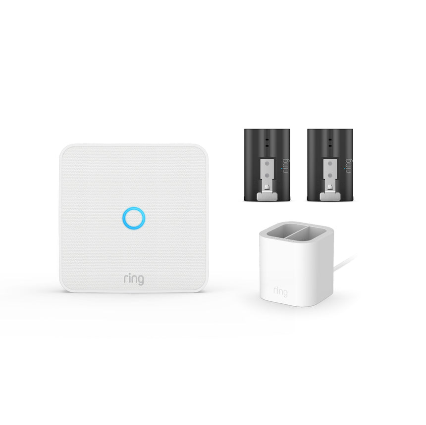 Ring Intercom Video + Quick Release Battery Pack + Charging Station