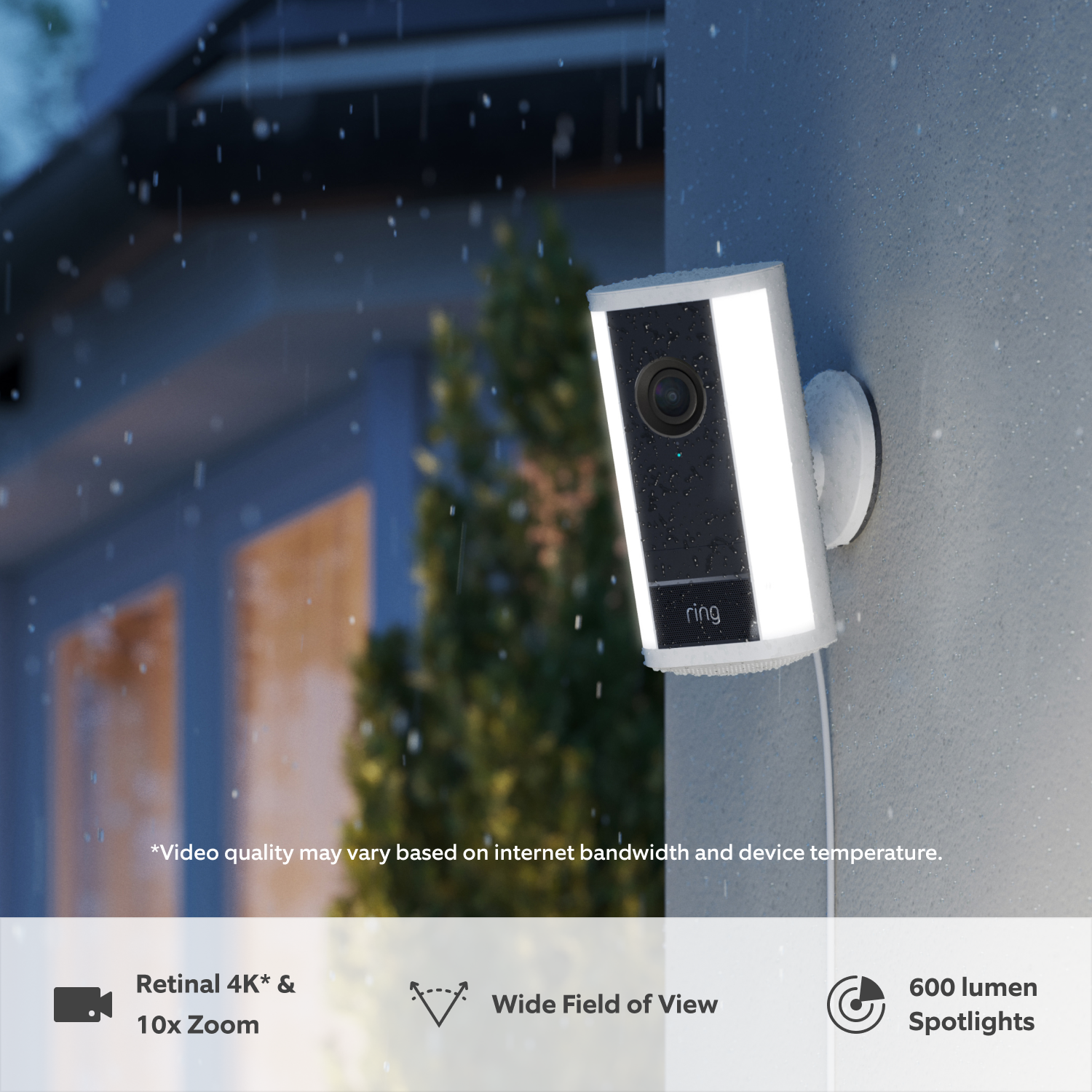 Spotlight Cam Pro | Outdoor Security Camera. – Ring