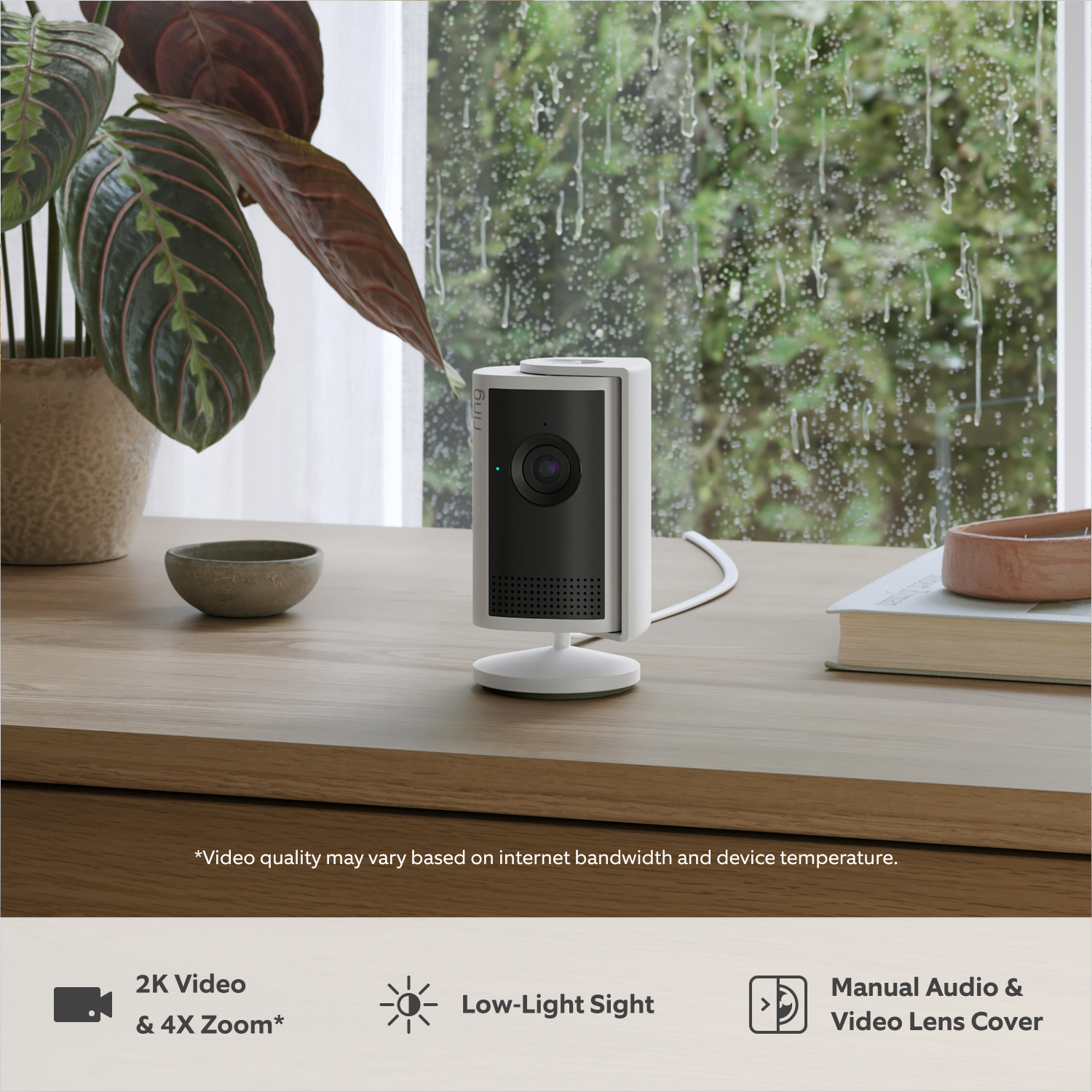 Indoor Camera 2K Plus | Plug-In Indoor Security Camera – Ring