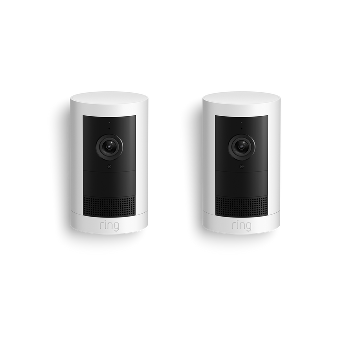 2-Pack Outdoor Camera Plus - Battery (Featuring 2K Video with Ring Vision)