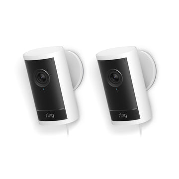2-Pack Outdoor Camera 4K Pro Plug-In