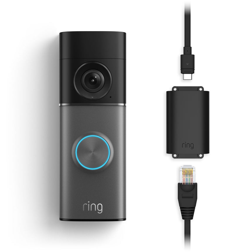 Wired Video Doorbell Pro (newest gen) with Power-over-Ethernet Adaptor (Featuring Retinal 4K)