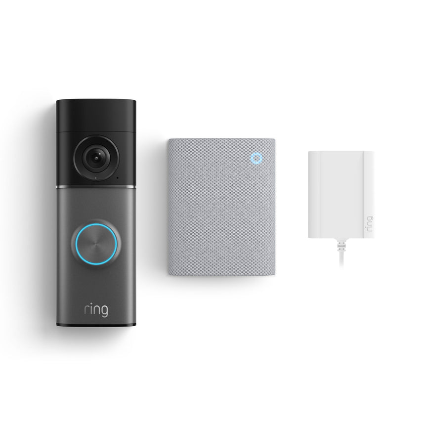 Wired Video Doorbell Pro (newest gen) with Plug-In adaptor + Chime (3rd Gen)