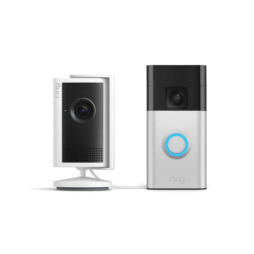 Indoor Camera Plus + Battery Video Doorbell