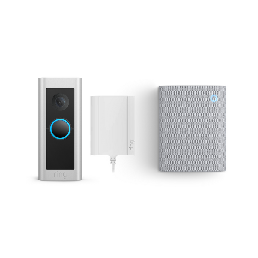Wired Video Doorbell Pro Plug-In + Chime (3rd Gen)
