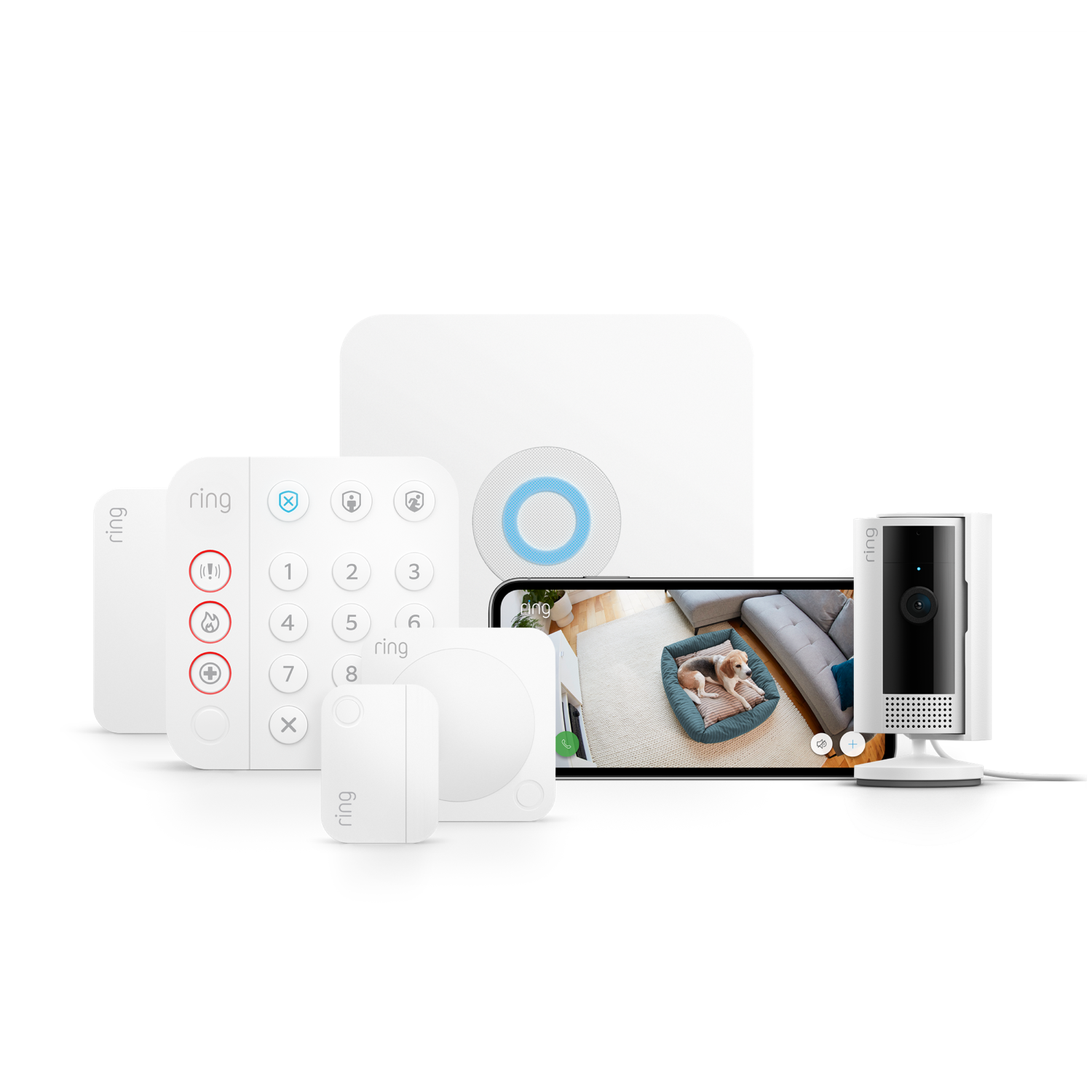 Alarm + Indoor Camera 2nd Gen Pack - S – Ring