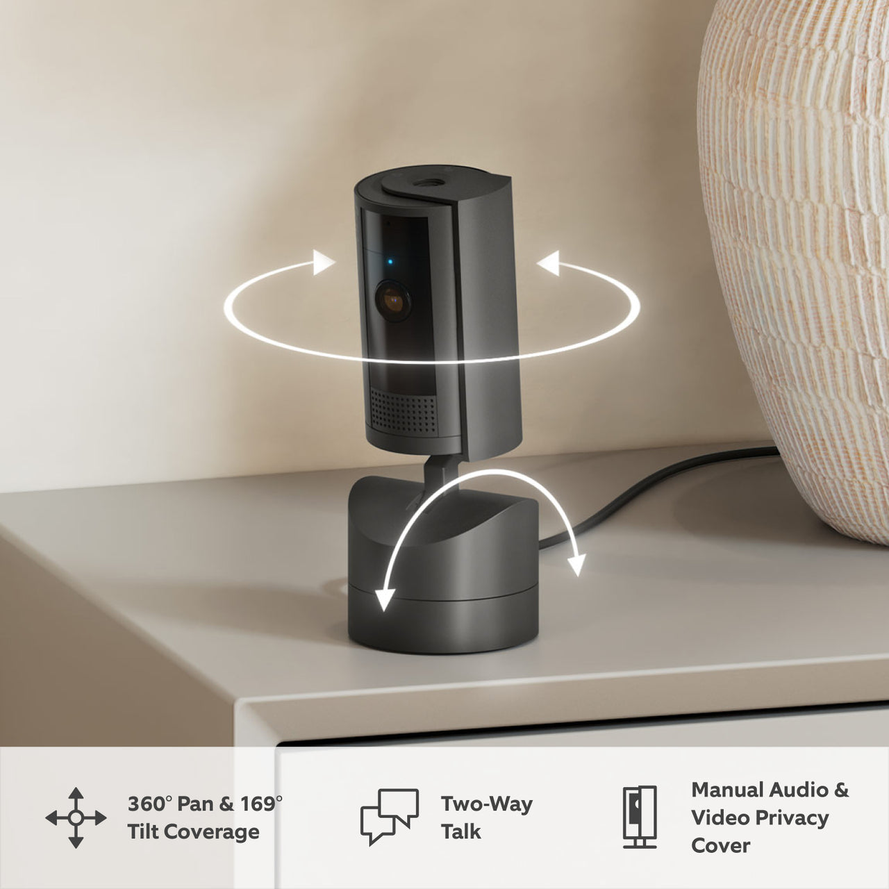 Pan-Tilt Indoor Camera – Ring
