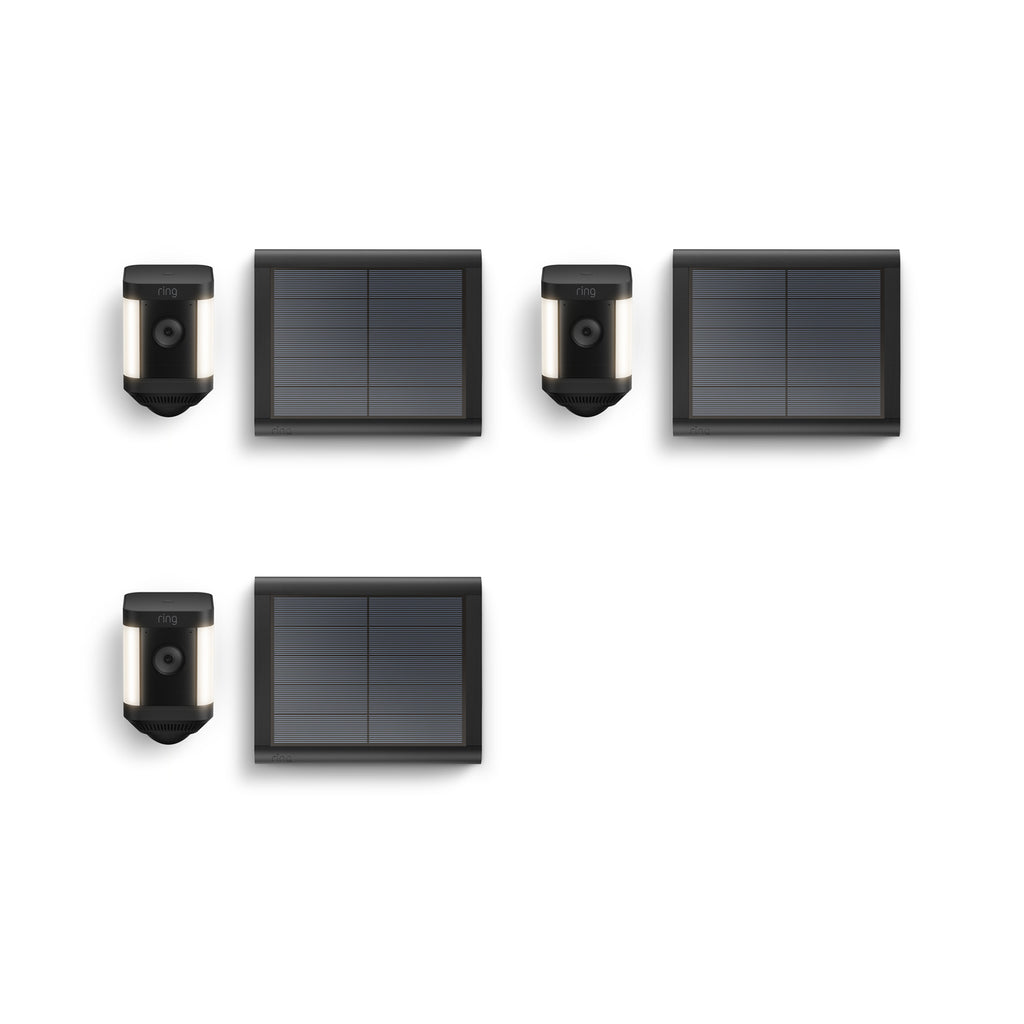 3-Pack Spotlight Cam Plus Solar – Ring