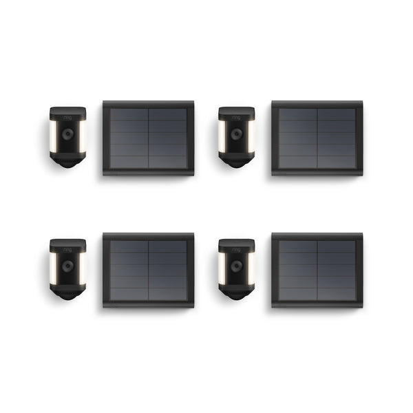 4-Pack Spotlight Cam Plus Solar – Ring