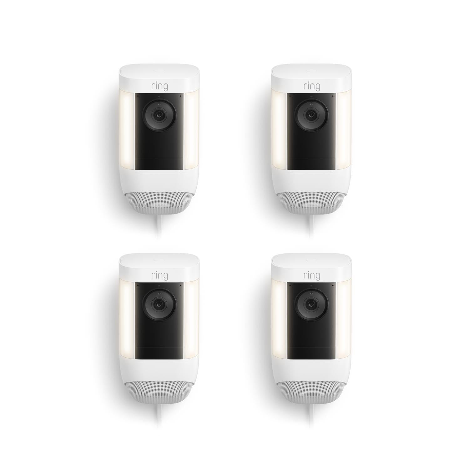4 Pack Spotlight Cam Pro Plug In