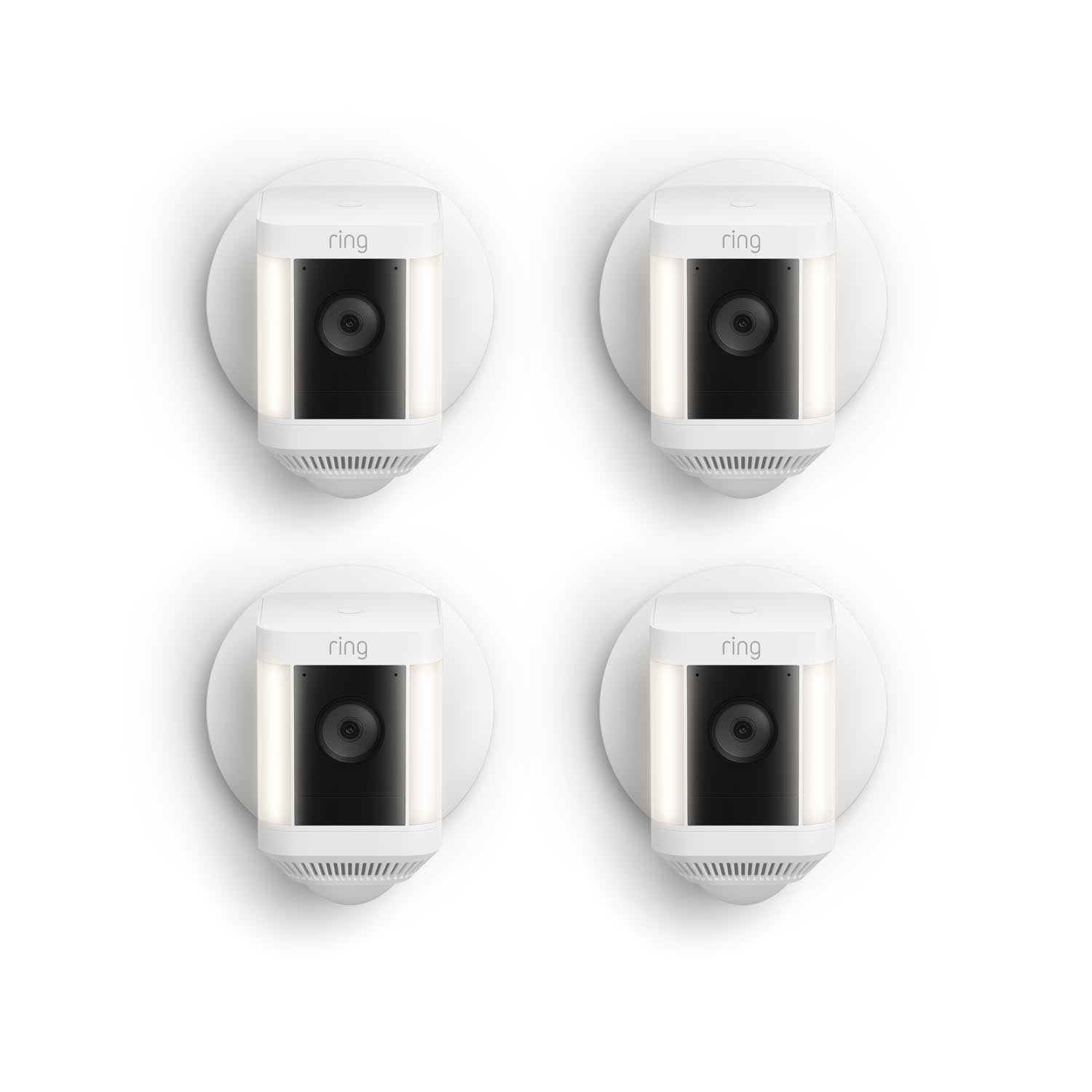 4 Pack Spotlight Cam Plus Wired