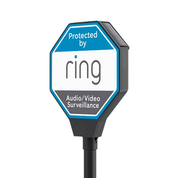 Solar Security Sign