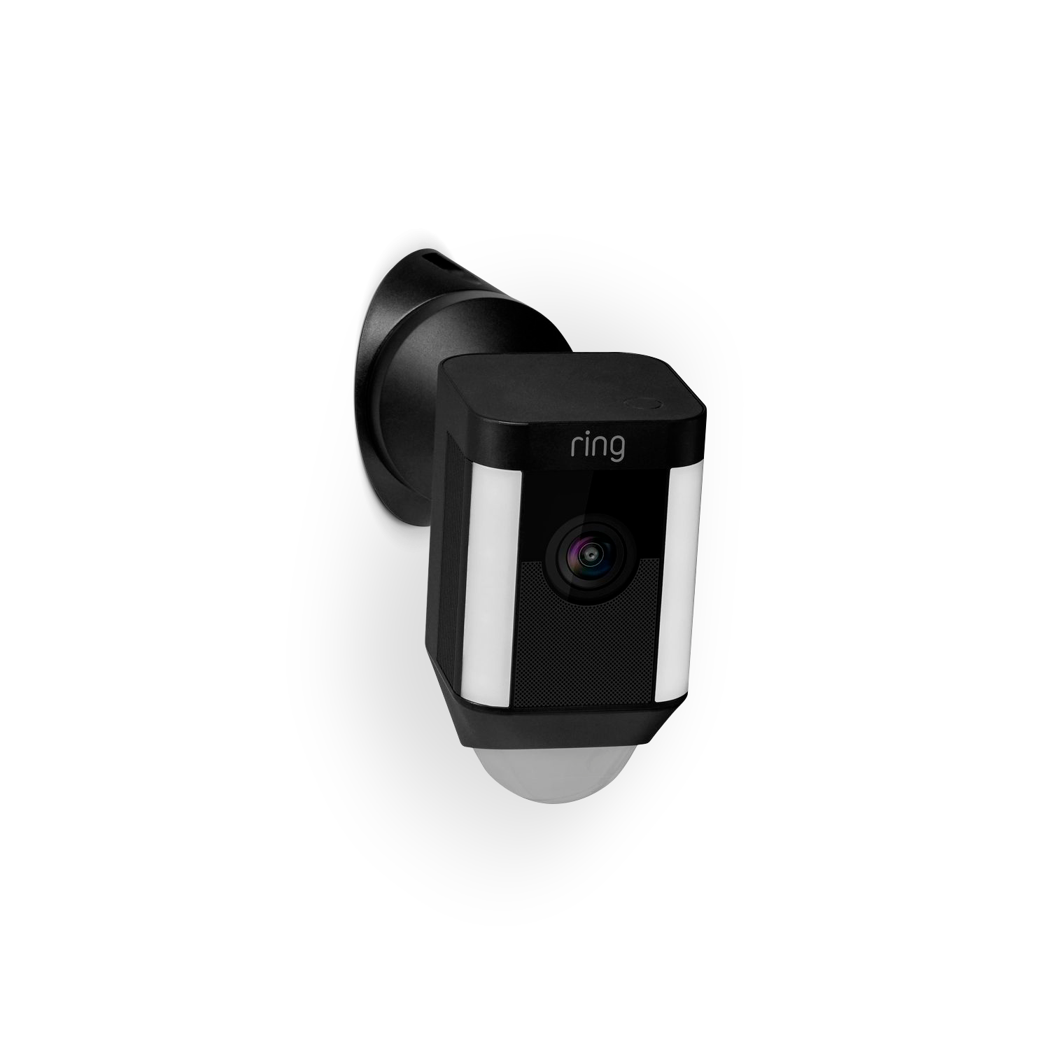 Wall mount best sale spotlight cam wired