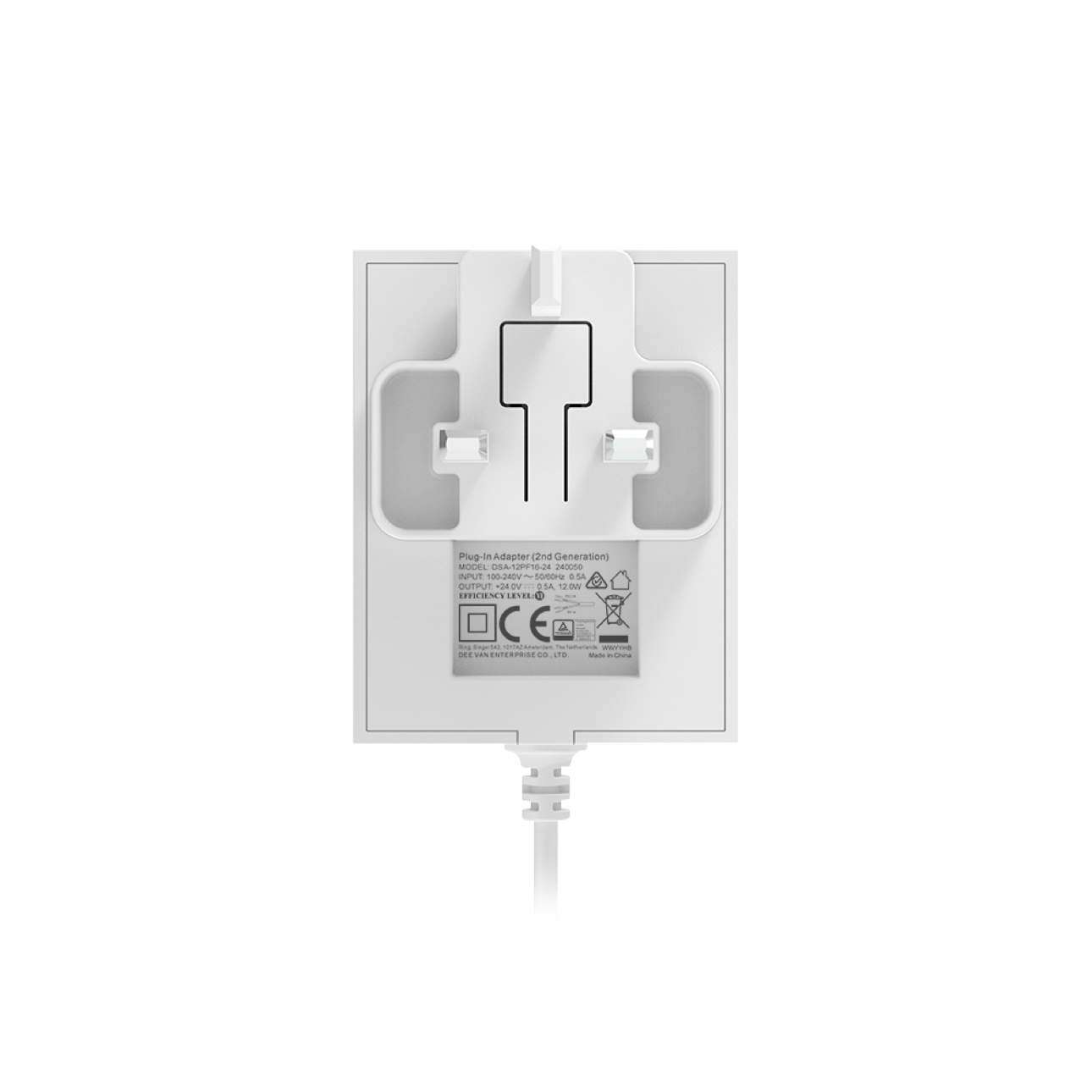 Ring doorbell top plug in transformer