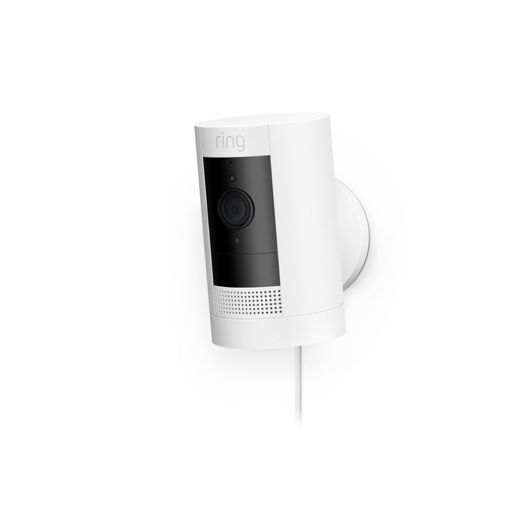 Outdoor Security Camera Stick Up Cam Plug-In – Ring